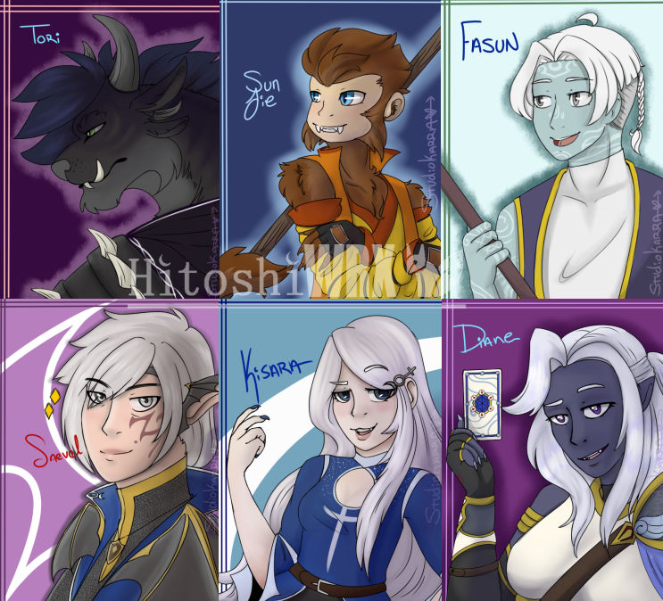 Pathfinder Deviantart Pathfinder Portraits 1 by HitoshiWRX on DeviantArt
