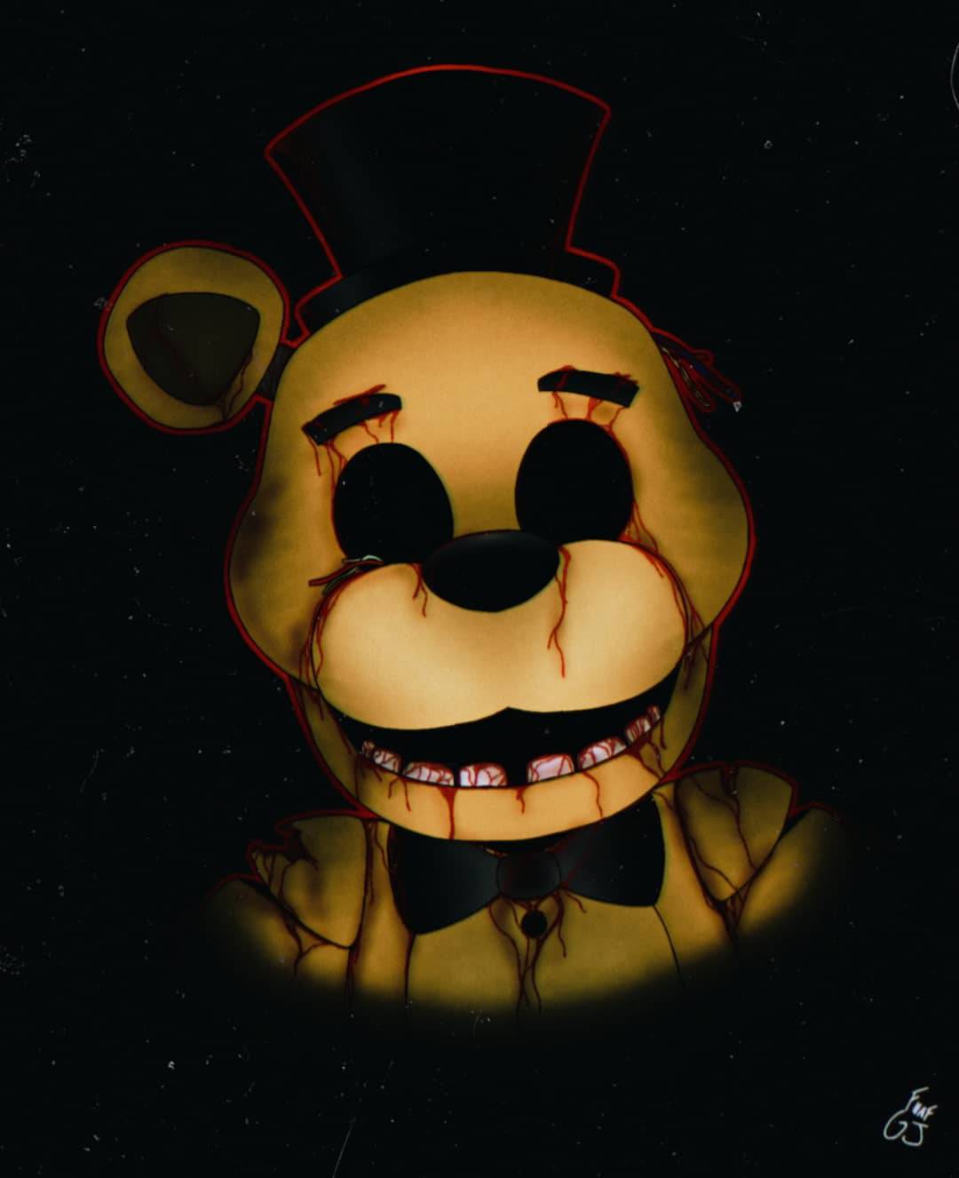 ◇Withered Golden Freddy UCN Drawing◇