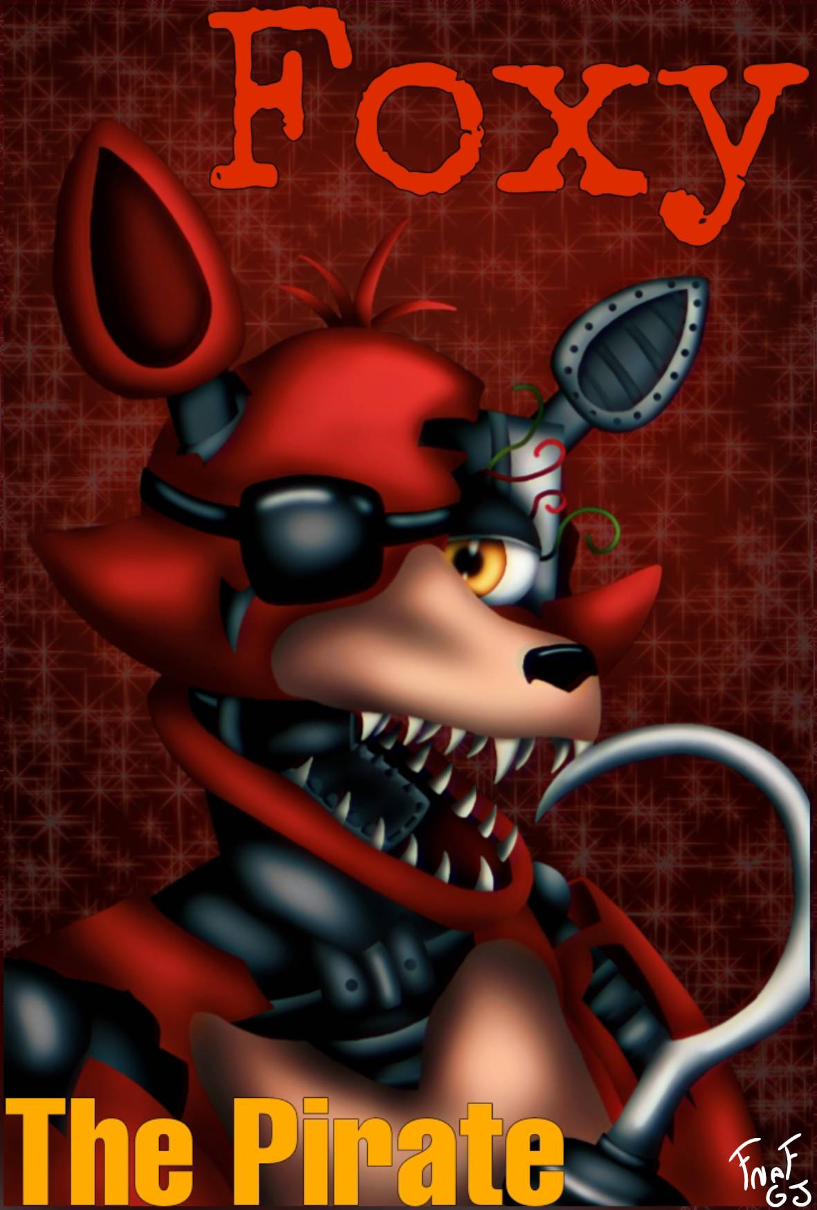 Withered Foxy Fanart by Puff-le-cobra on DeviantArt