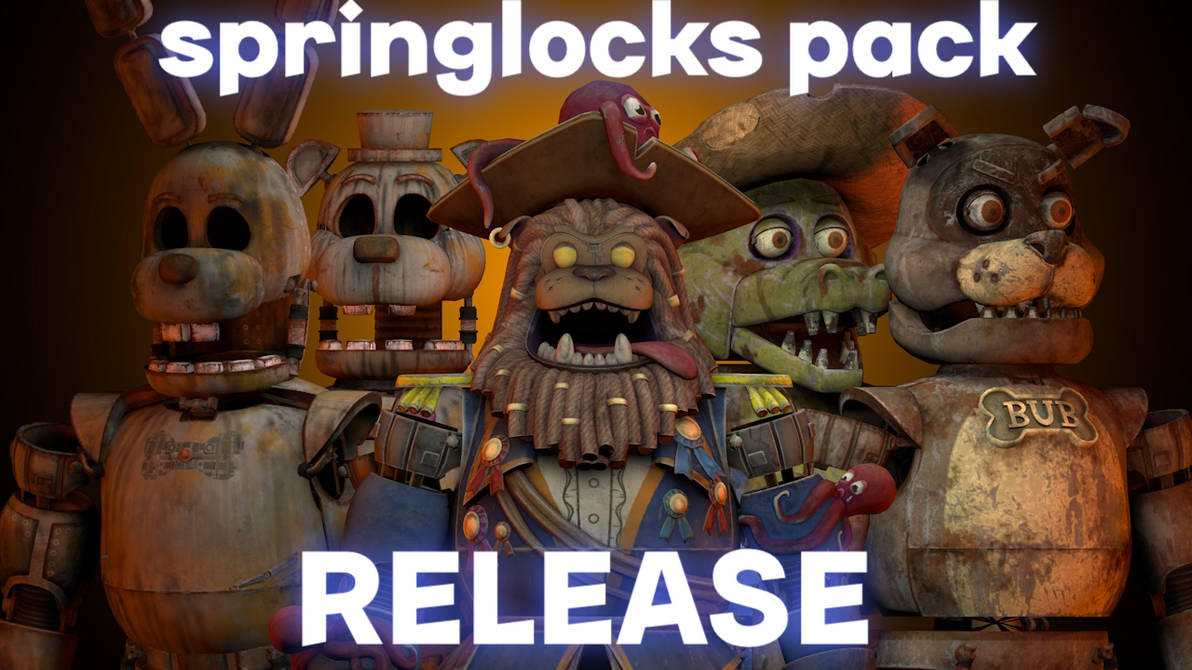 C4D - FNAF SOTM - SPRINGLOCKS by FnafGJ1987 on DeviantArt