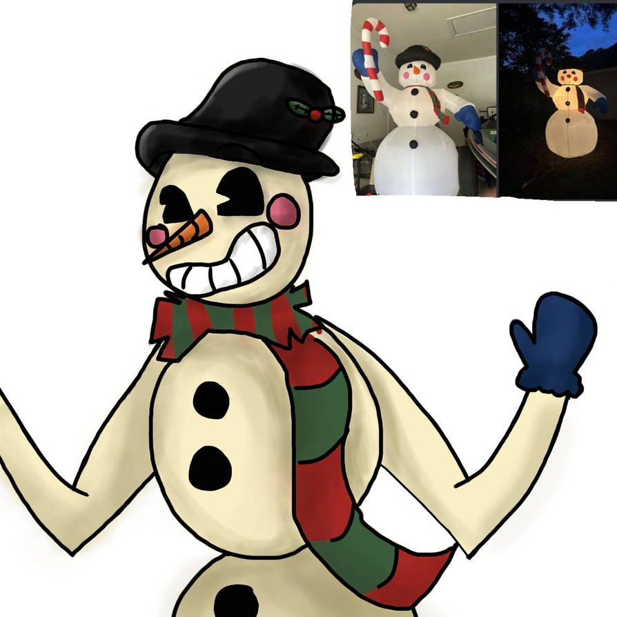 Snowman by thespringtrap1 on DeviantArt