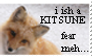 I ish a Kitsune stamp