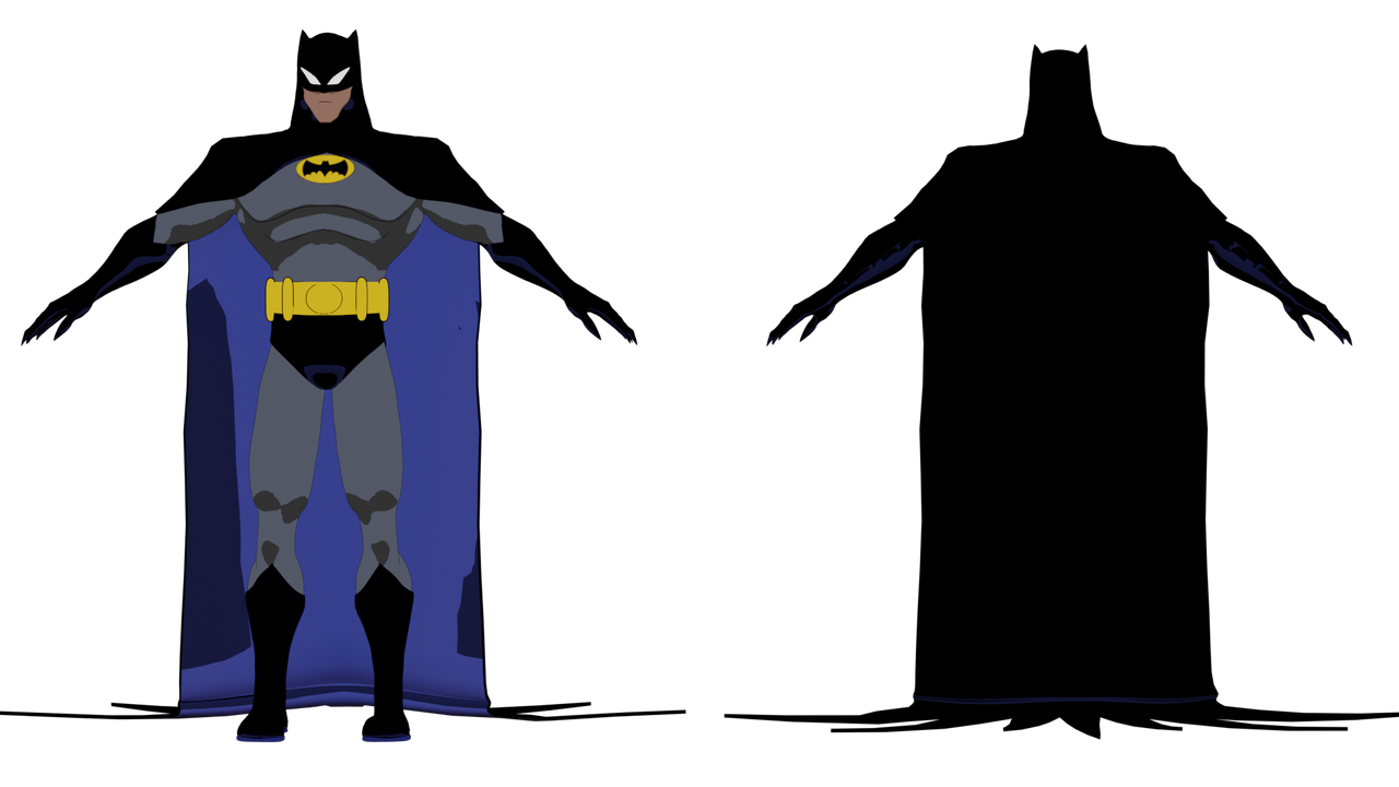 Batman Scan Model Batman 2004 3D Model by Deltamations on DeviantArt