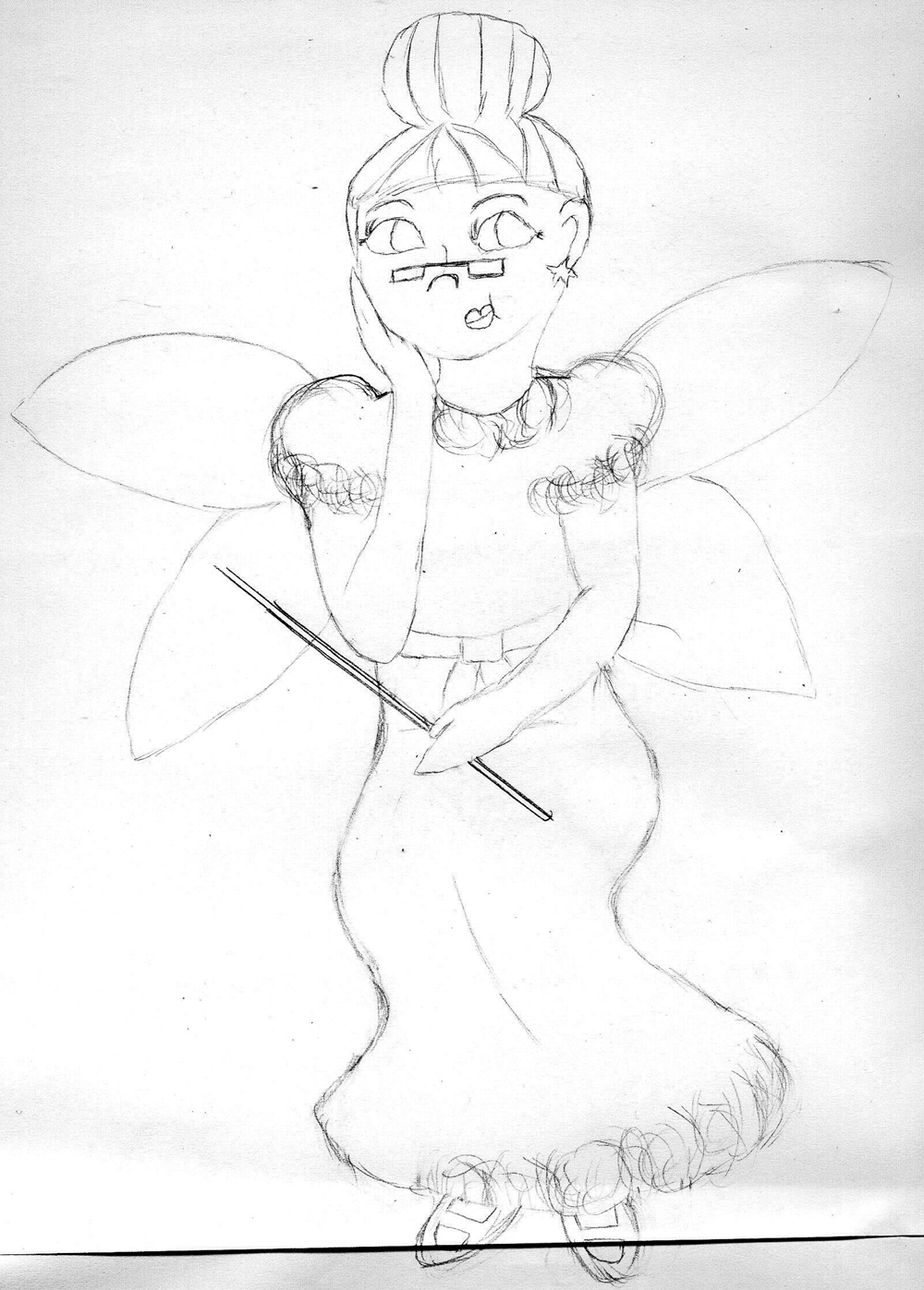 Fairy Godmother sketch