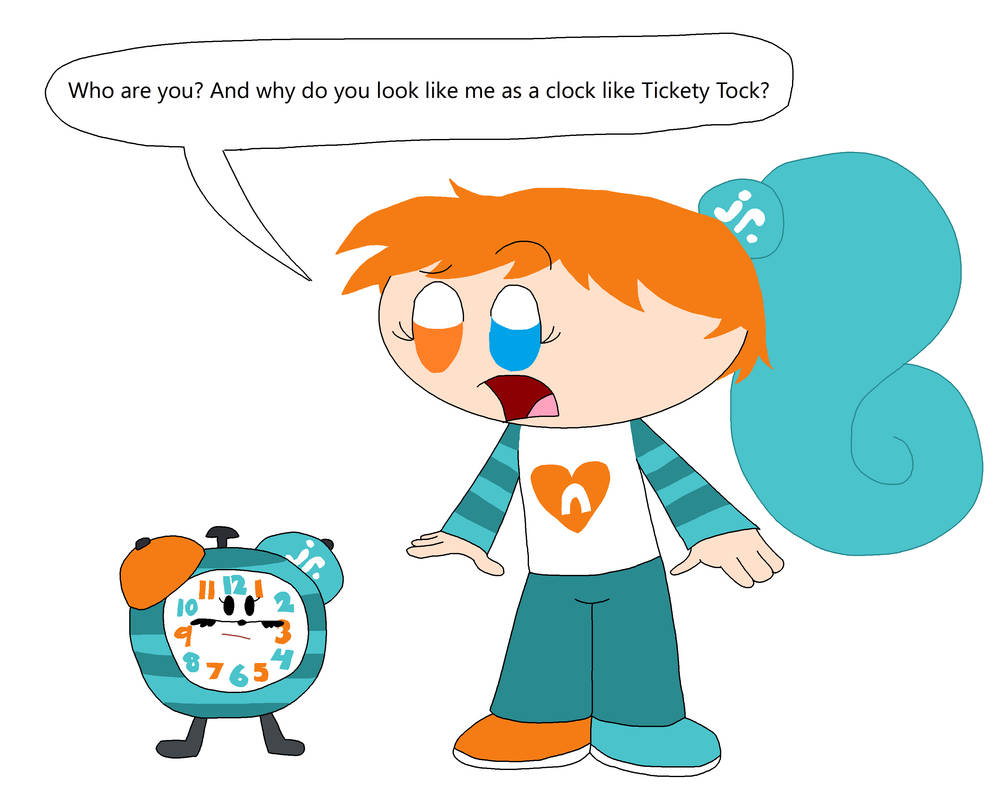 Clock Doc Jr Nick Jr. Meets Her Own Clocksona by SapphireDrawsStuff on DeviantArt