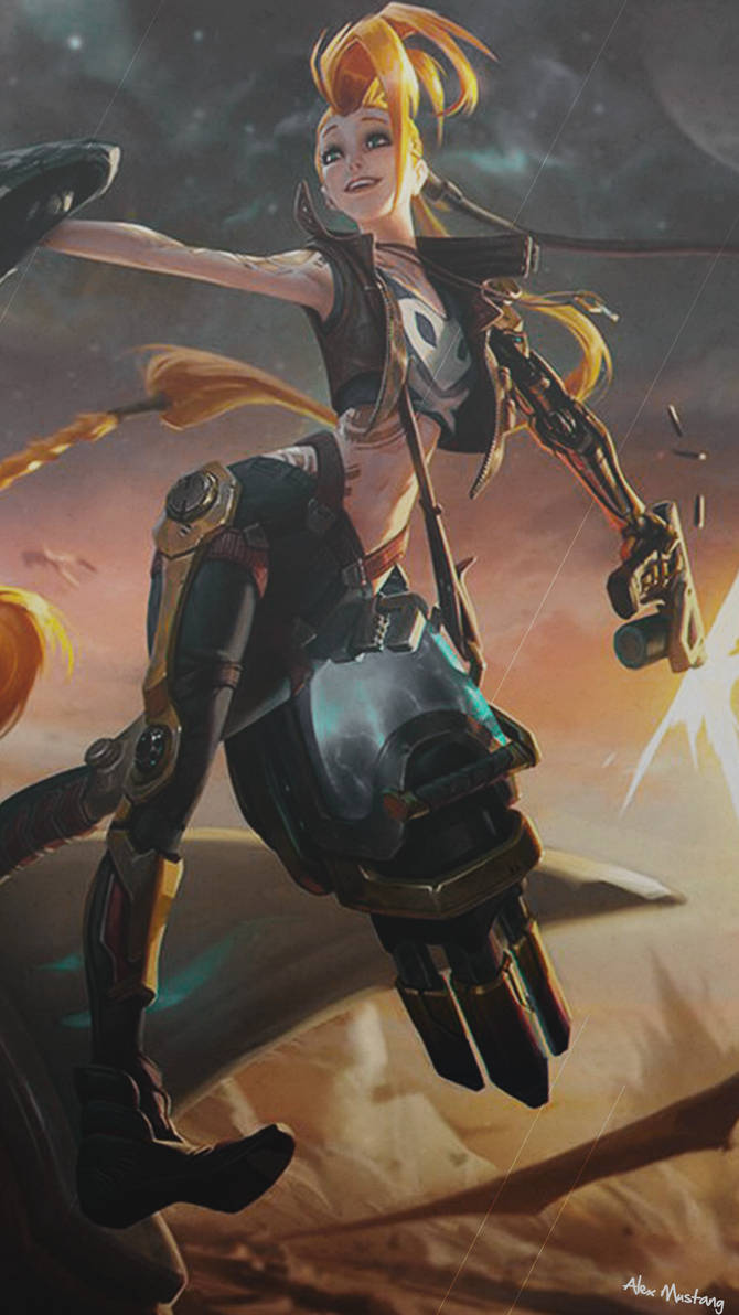 Jinx Wallpaper Mobile by AlexMust4ng on DeviantArt