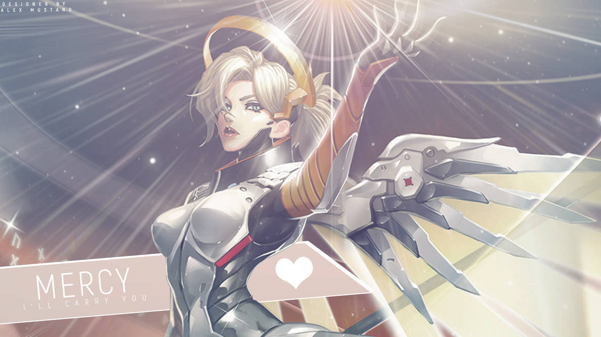 Mercy Desktop Mercy | Desktop | Wallpaper by AlexMust4ng on DeviantArt