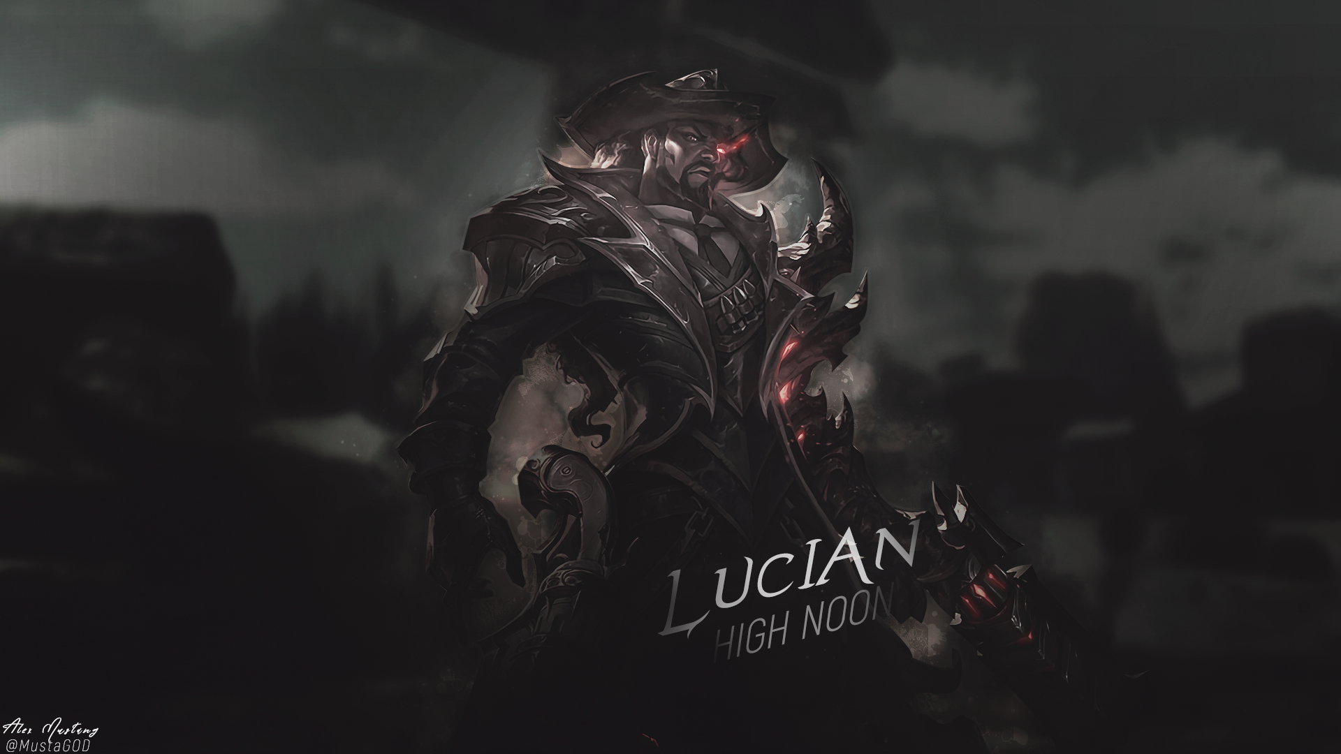 Lucian | High Noon | Dark by AlexMust4ng on DeviantArt