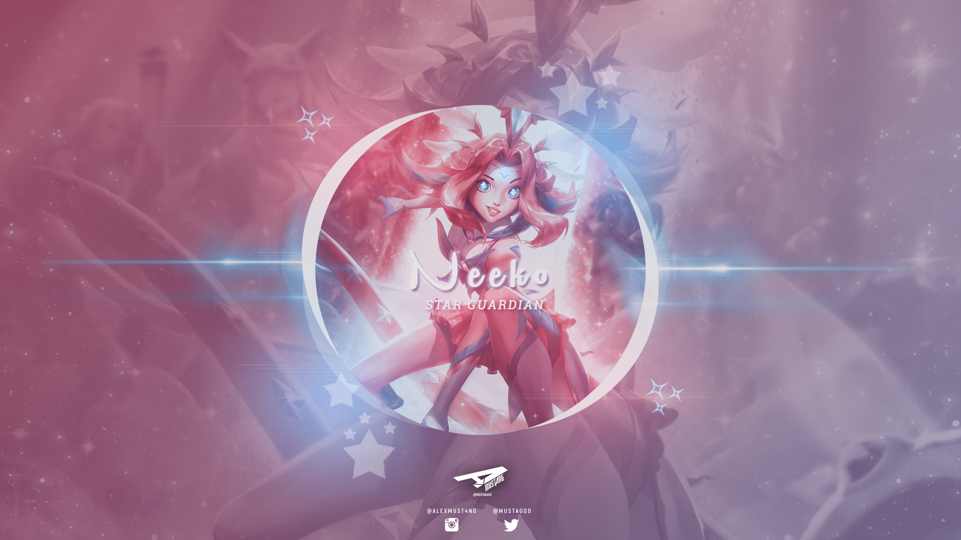 neeko wallpaper star guardian by