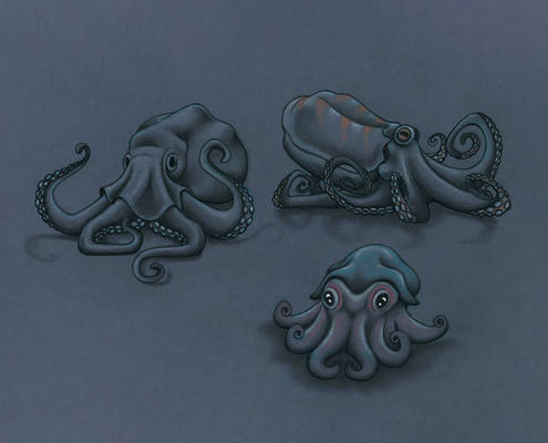 Dynamic Sketching - Octopus