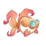 Rosy goldfish