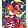 Halloween little witch