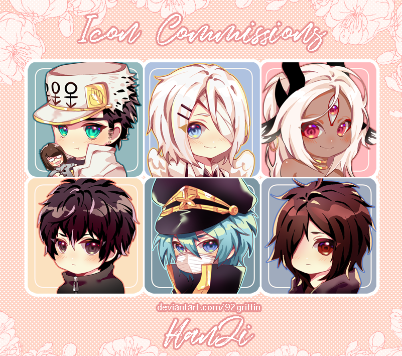 Custom Anime fanart, illustration, original character, icon, game character  Art Commission