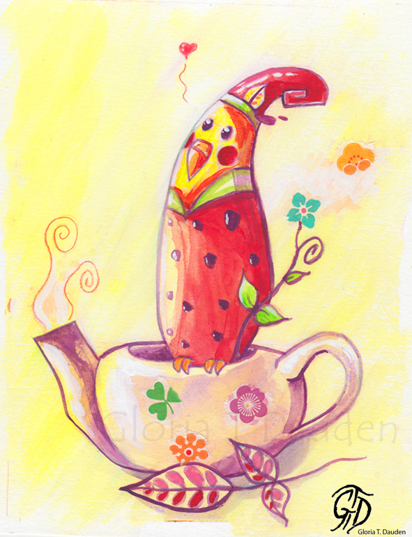 Tea time Nymphicus