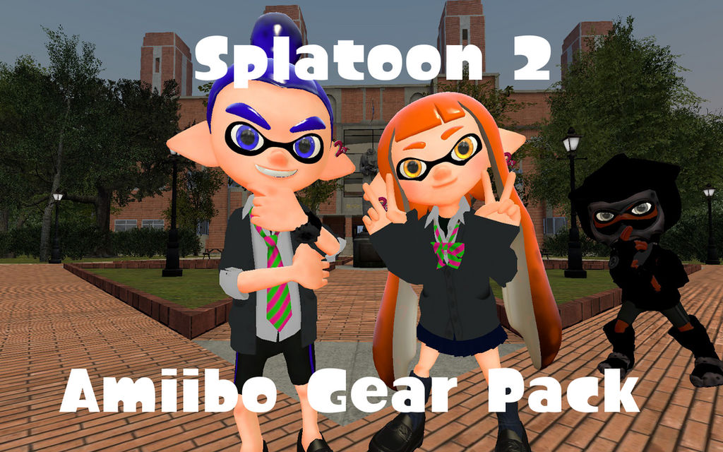 Splatoon 2 Amiibo Gear Pack By Darkmario2 On Deviantart