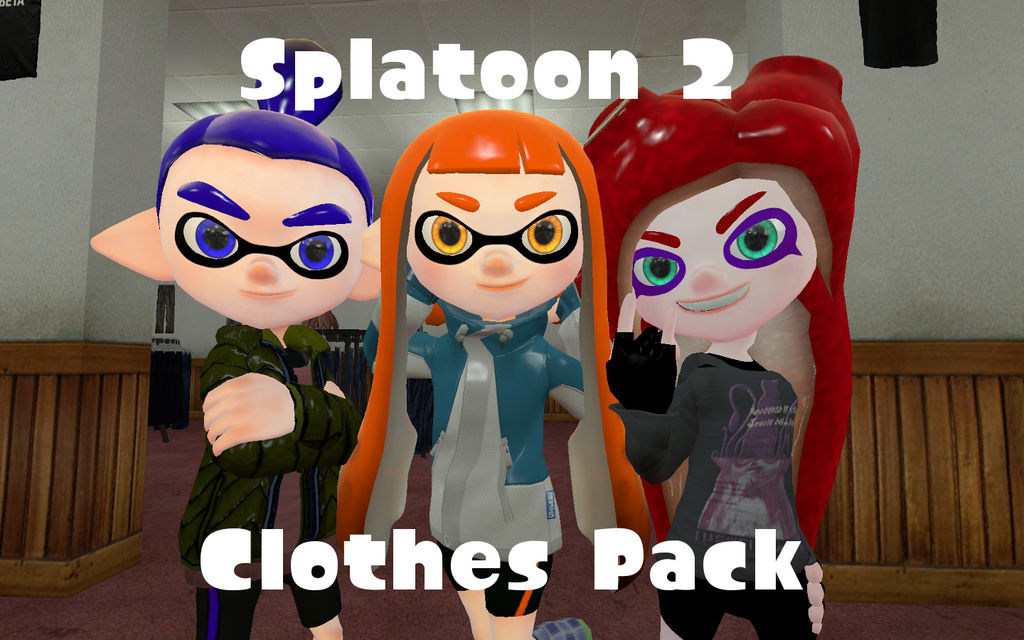 Splatoon 2 Clothes Pack by DarkMario2 on DeviantArt
