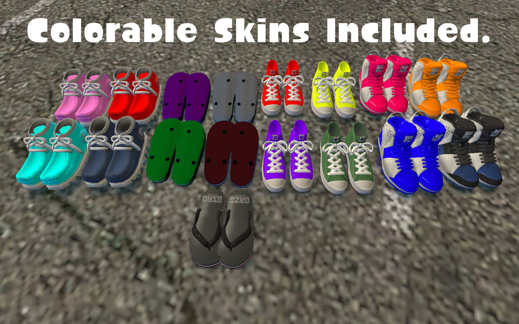 Colorable Skins by DemonLordBlackRose on DeviantArt