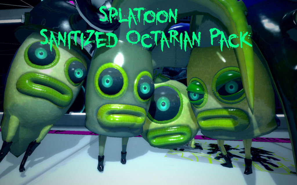 Splatoon Sanitized Octarian Pack by DemonLordBlackRose on DeviantArt