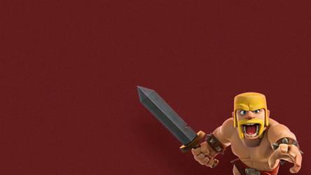 Clash Of Clans Wallpaper - Barbaro