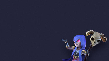 Clash Of Clans Wallpaper - Bruja