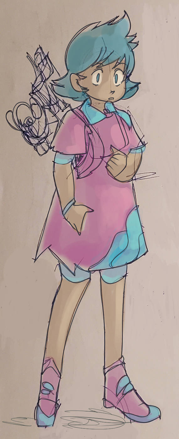 Oc on paper 2 by LowresKing on DeviantArt