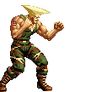 Guile kof (win pose tipo Nash)