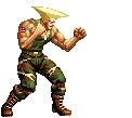 Guile kof (win pose tipo Nash)
