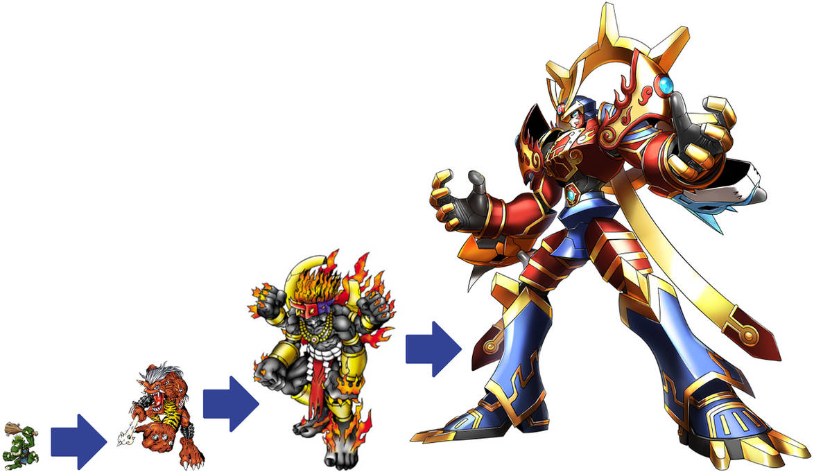 Perfect Evolutionary Lines - Shamamon by VilmonDigibits on DeviantArt