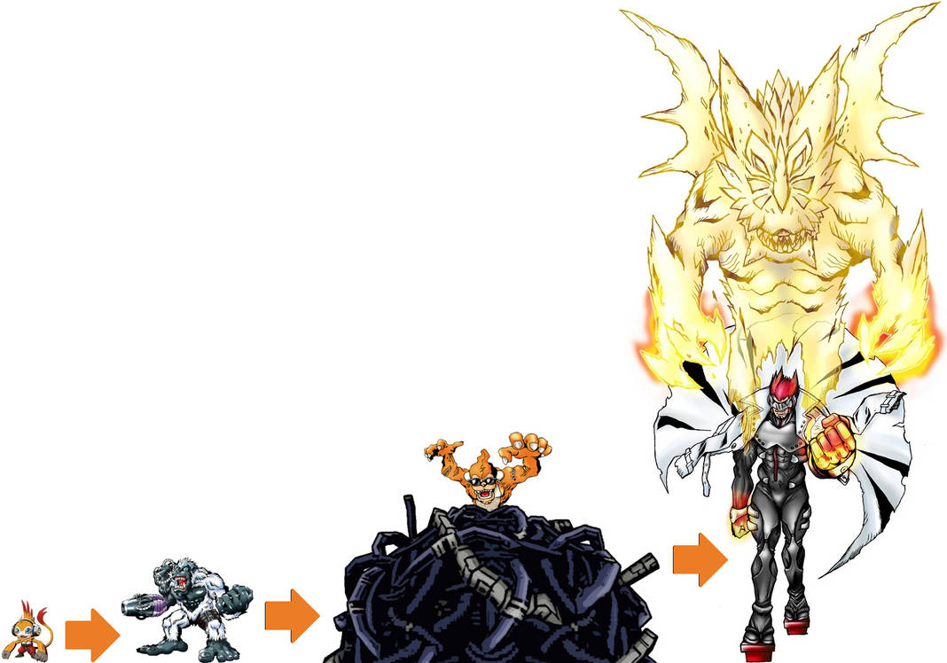 Datamon Evolution Line Perfect Evolutionary Lines - Kakamon by VilmonDigibits on DeviantArt