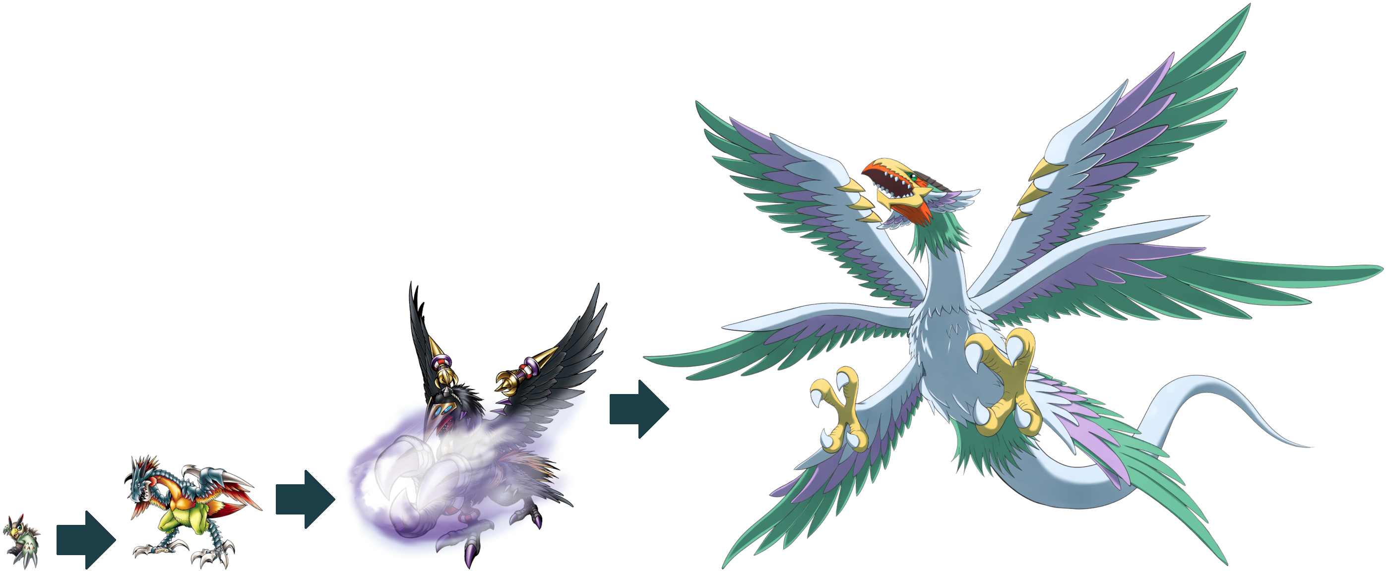 Perfect Evolutionary Line - Falcomon by VilmonDigibits on DeviantArt