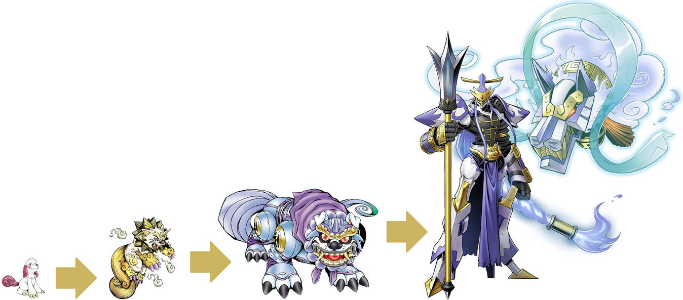 Perfect Evolutionary Lines - Labramon by VilmonDigibits on DeviantArt