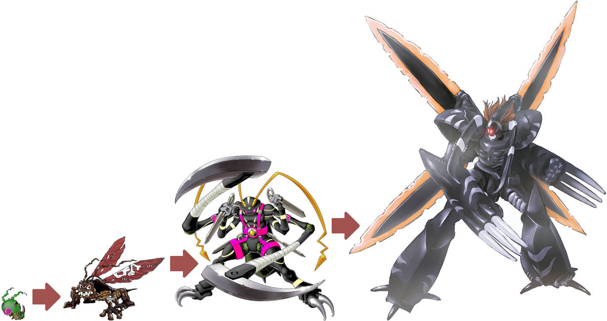 Perfect Evolutionary Lines - Dokunemon by VilmonDigibits on DeviantArt