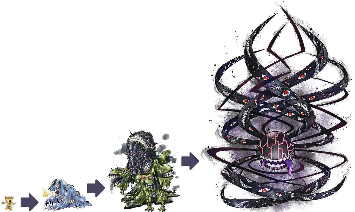 Perfect Evolutionary Lines - Bacomon by VilmonDigibits on DeviantArt