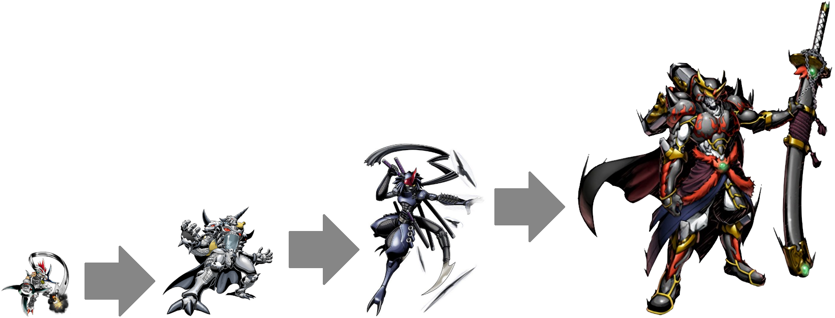 Tactimon Evolution Line Perfect Evolutionary Line - Iguneetmon by VilmonDigibits on DeviantArt