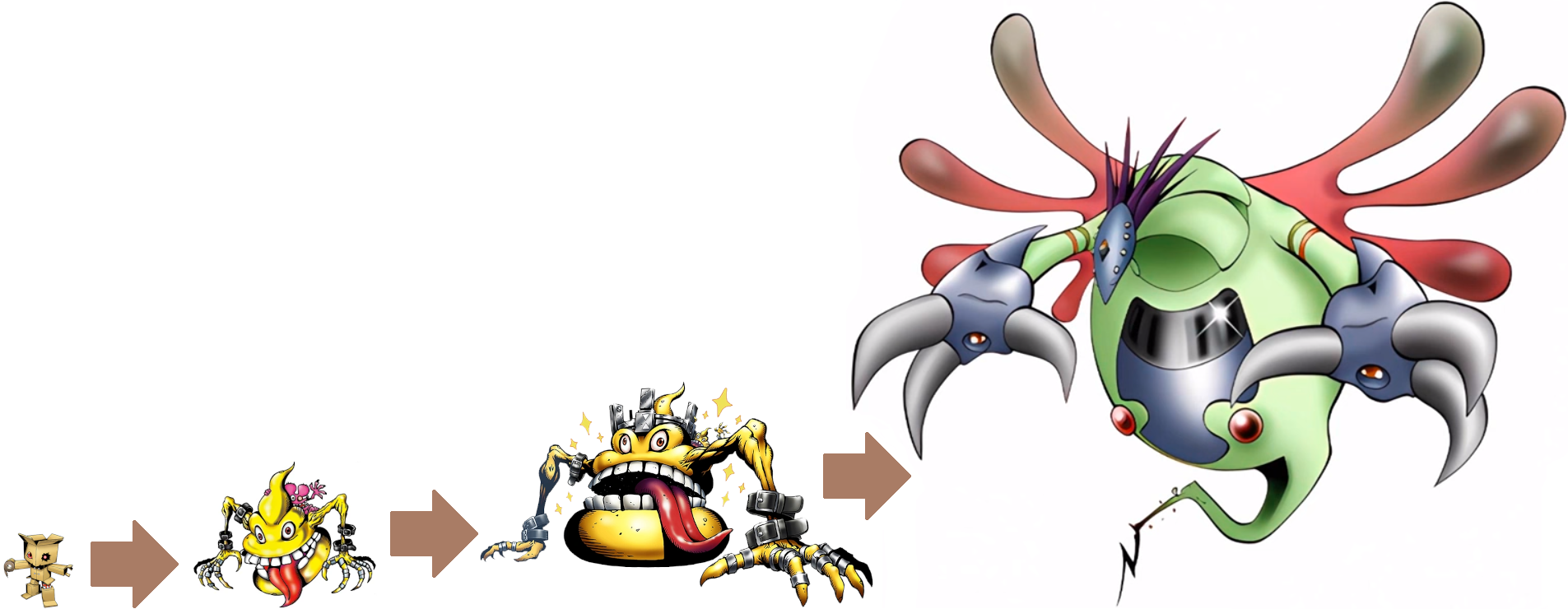 9 Evolution Line Perfect Evolutionary Line - Bacomon by VilmonDigibits on DeviantArt