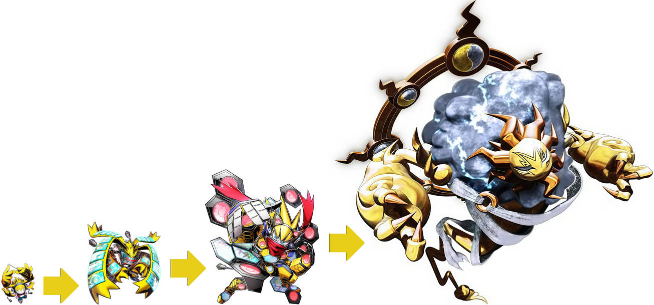 Perfect Evolutionary Line - Musimon by VilmonDigibits on DeviantArt