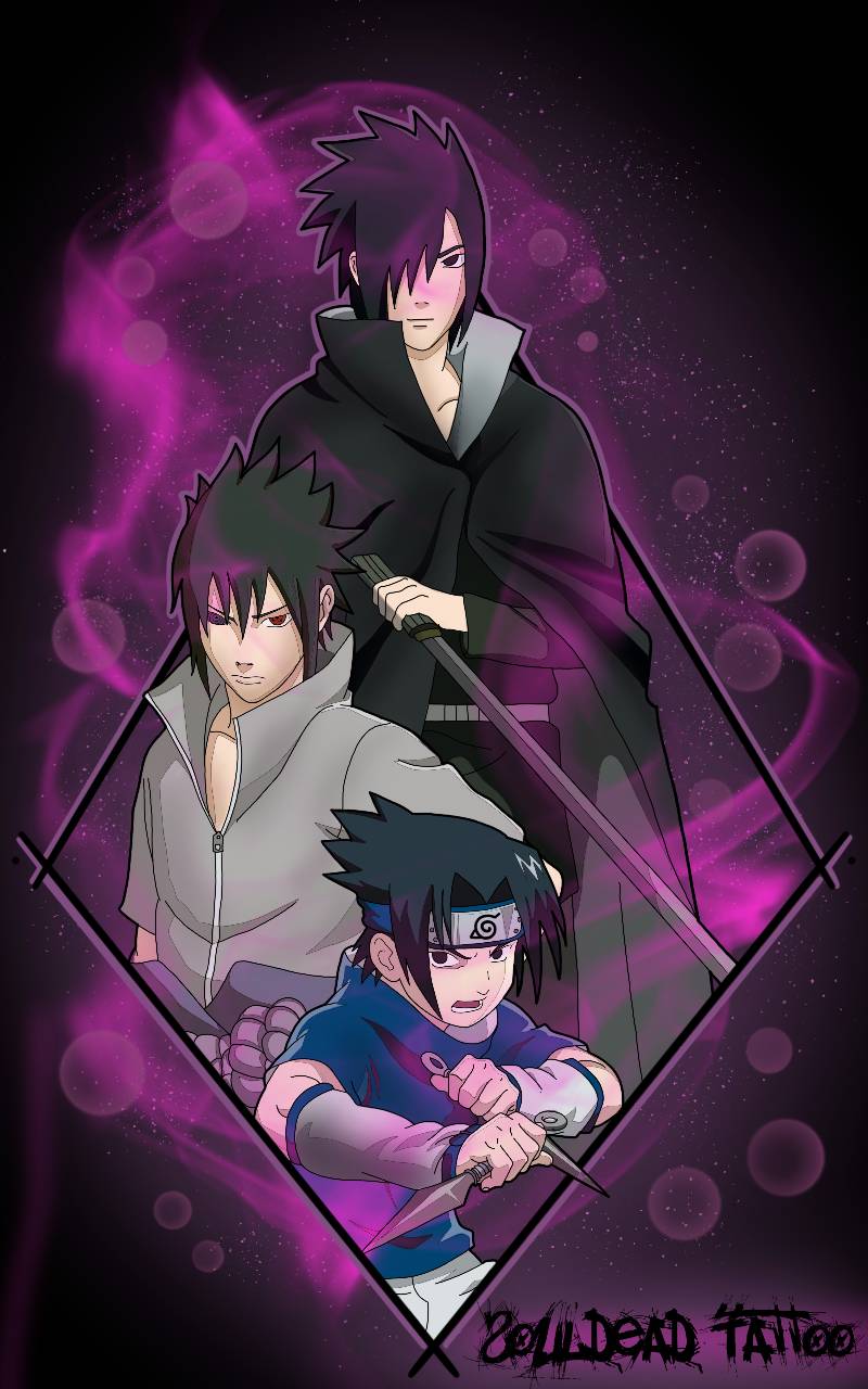 Fanart, Sasuke Uchiha (Clássico)