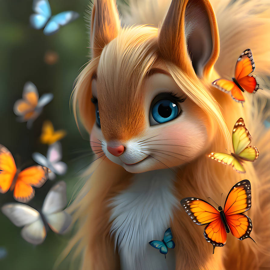 Squirrel Princess Squirrel princess by Katrinfairy on DeviantArt