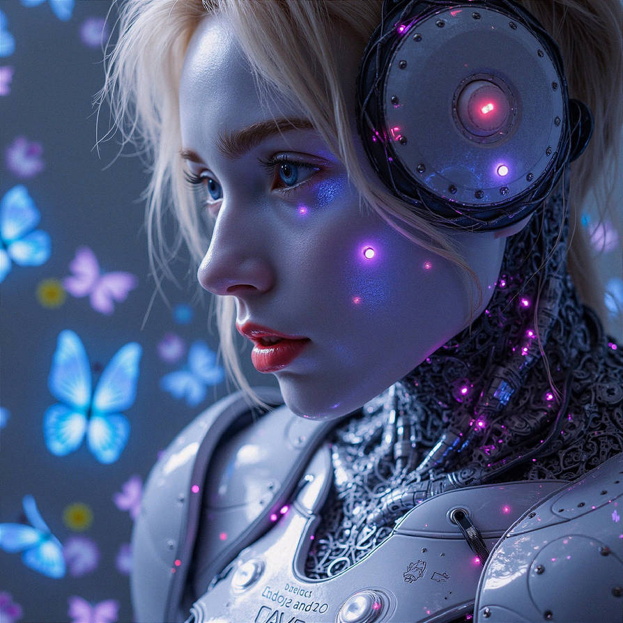 Futureistic Princess Futuristic Forest Princess in Digital Art by Katrinfairy on DeviantArt
