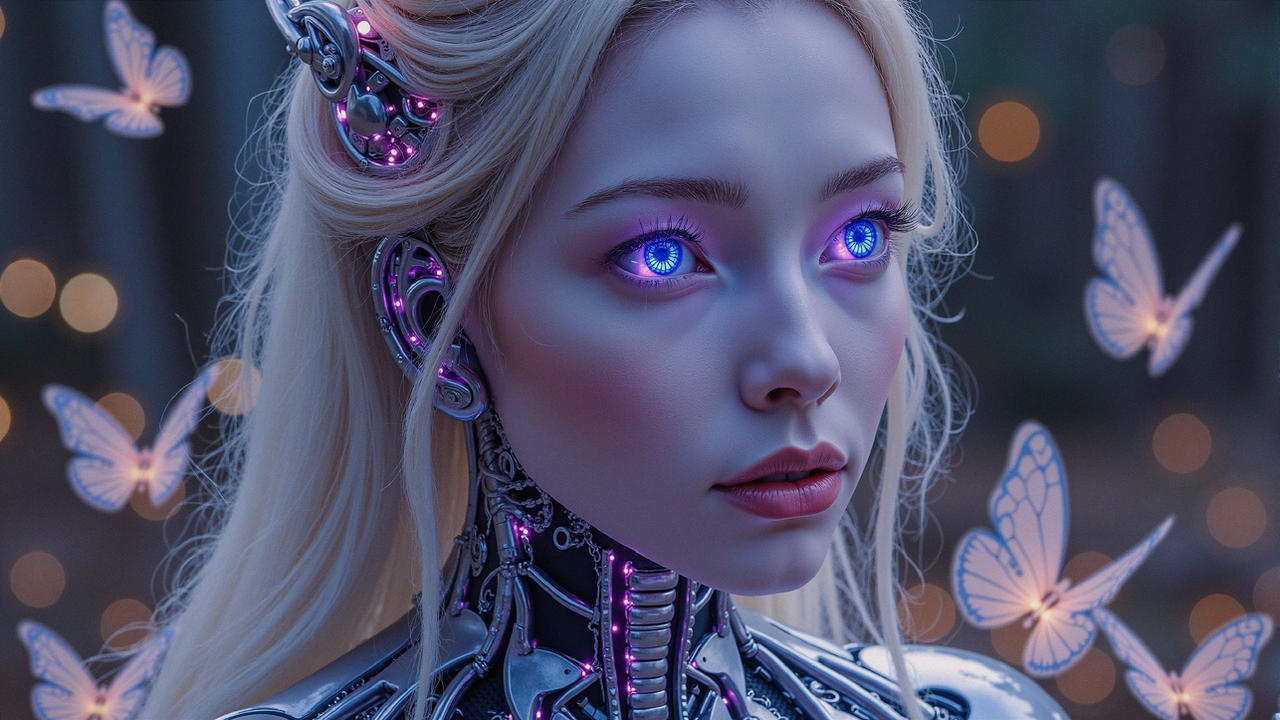Futureistic Princess Futuristic Forest Princess in Digital Art by Katrinfairy on DeviantArt