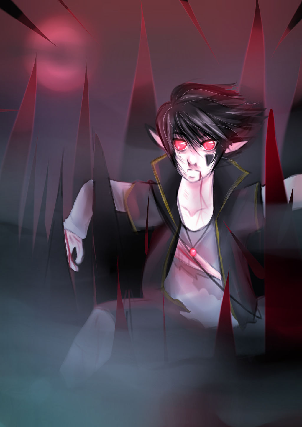 Spikes of the Shadow