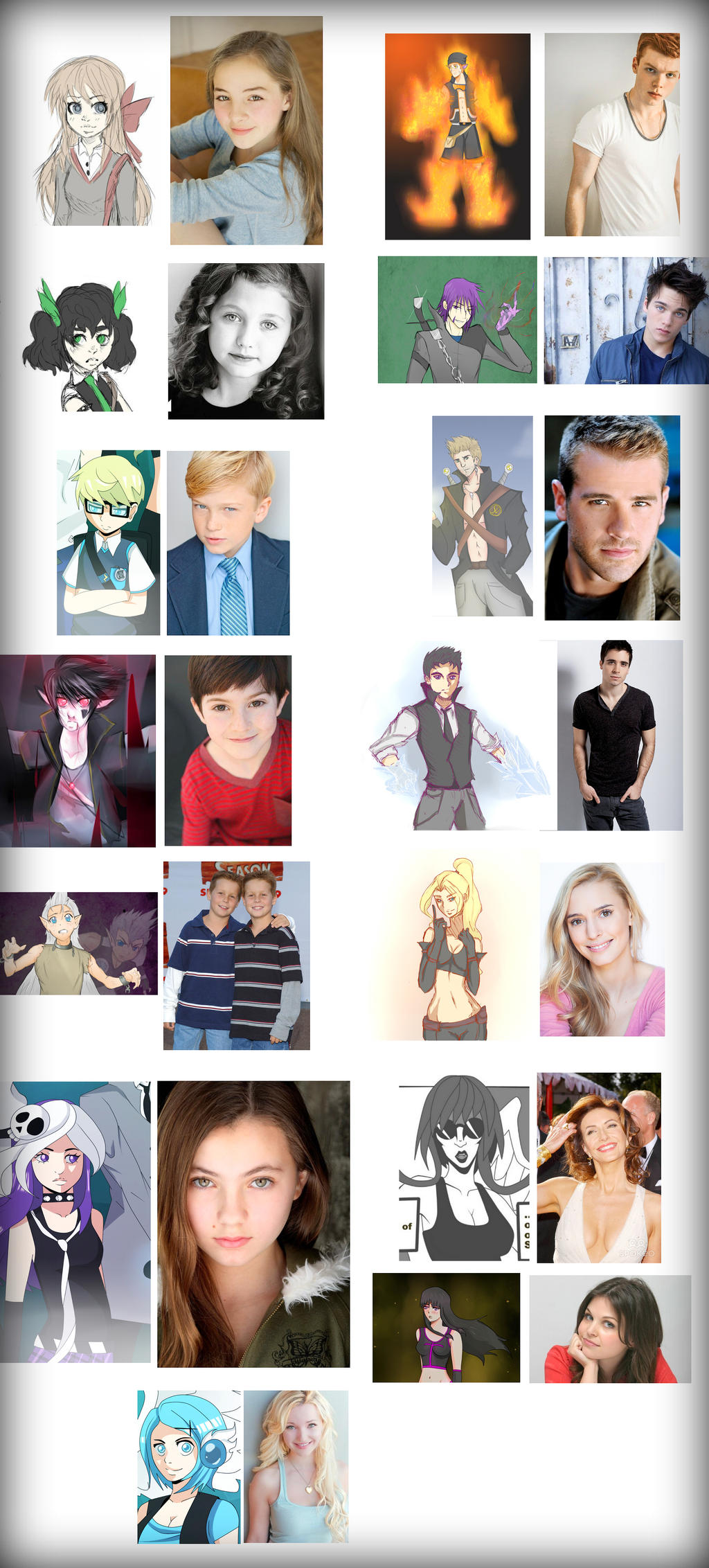 OCs - Actors Meme thingy