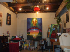 my studio...