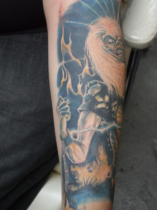 iron maiden tattoo 3