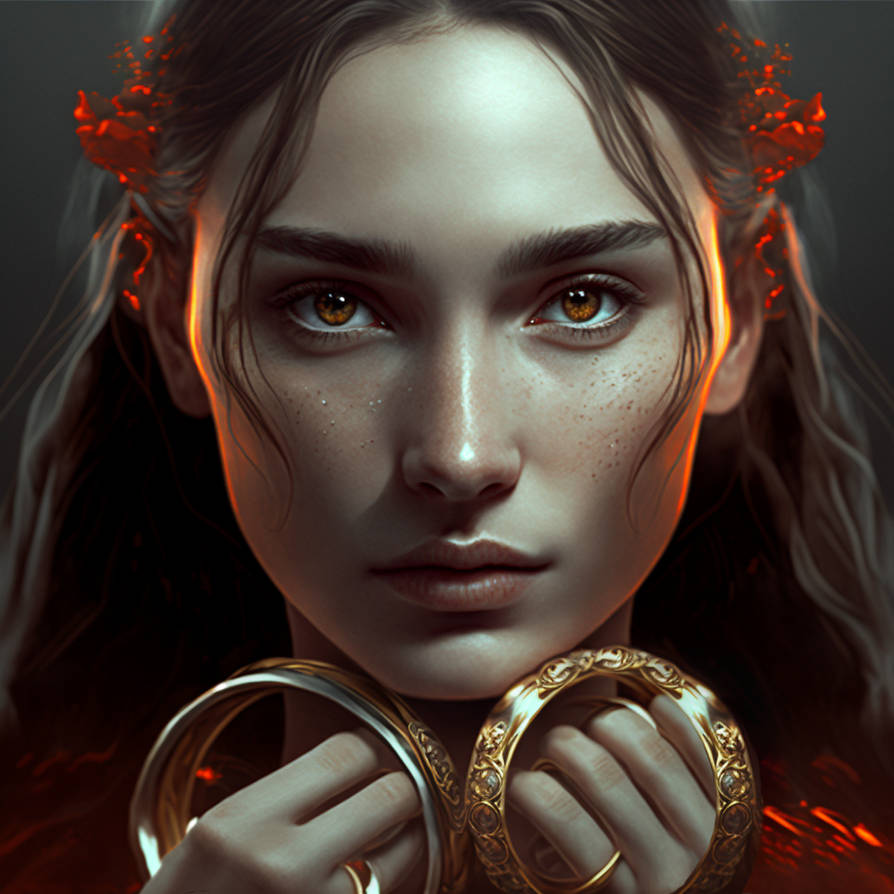 Girl with rings 7 by alann6 on DeviantArt