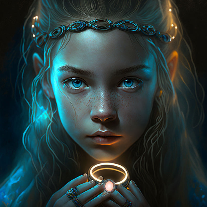 Girl with rings 14 by alann6 on DeviantArt