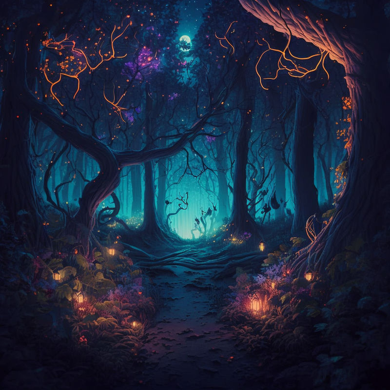 Magic Forest Fire Magic forest 2 by alann6 on DeviantArt