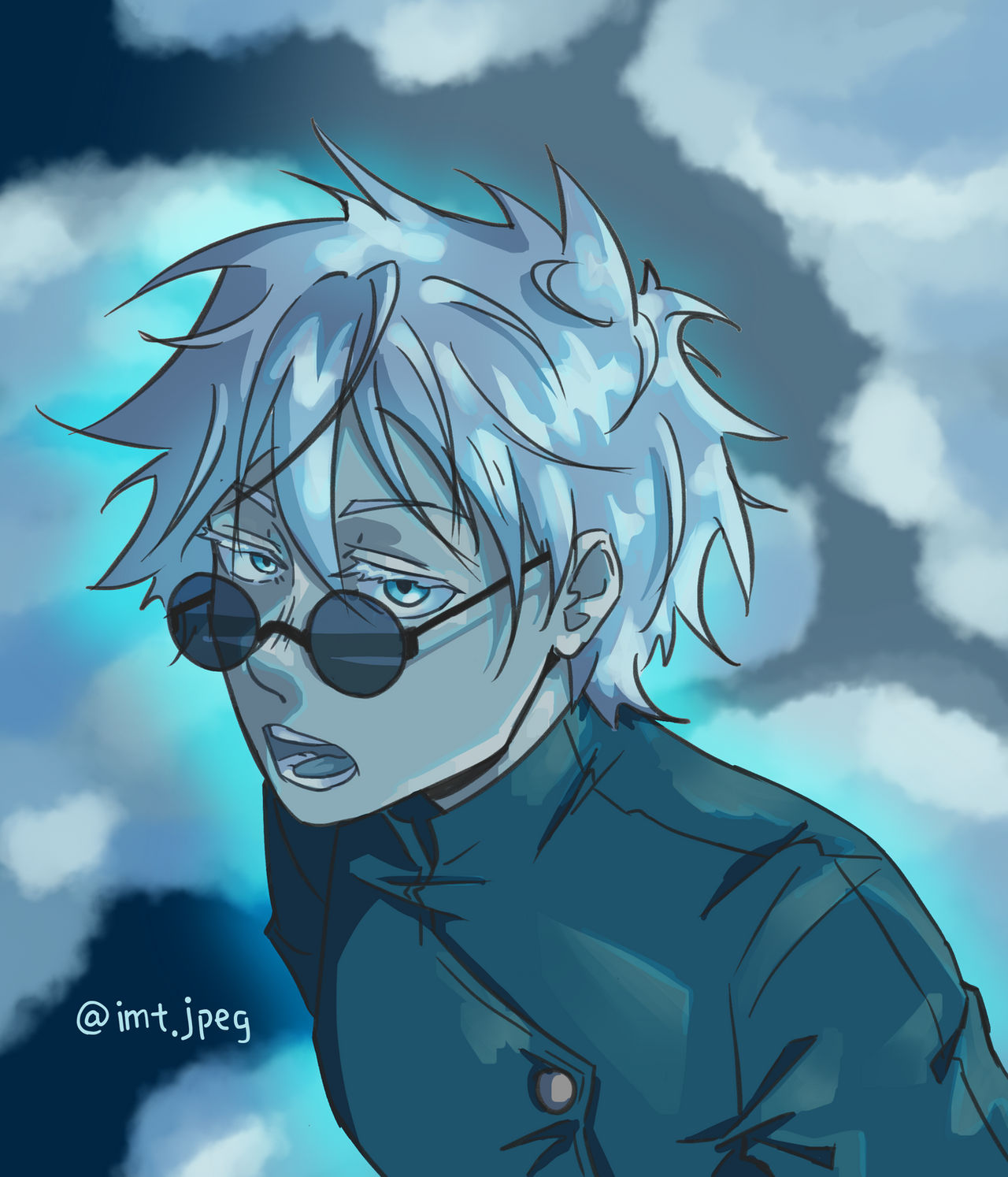 Gojo Satoru Fanart By Imtjpeg On DeviantArt gojo-satoru-fanart-by-imtjpeg-on-deviantart