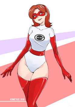 Elastigirl -Glory Days (Fan art)