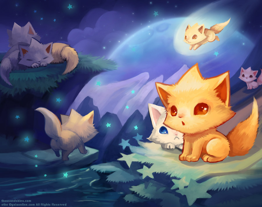 Kitten Star land